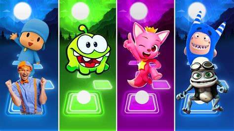 Pogo Oddbods Vs Pinkfong Vs Om Nom Vs Pocoyo Vs Blippi Vs Crazy Frog