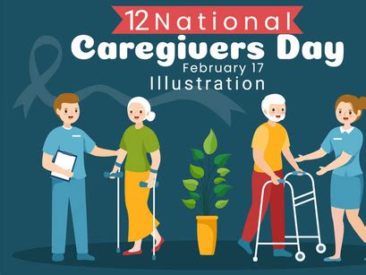 National Caregivers Day Illustration By Denayuneep Epicpxls