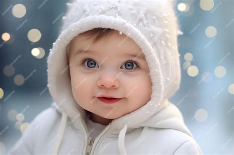 Premium Ai Image Babys First Christmas Photos