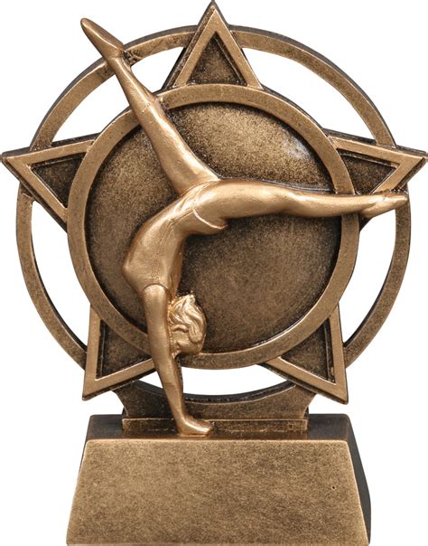 56931gs Orbit Resin Gymnastics Trophy Trophy Shop Mobile