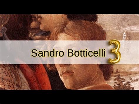 Rinascimento Sandro Botticelli Iii Parte Compianto Su Cristo Morto