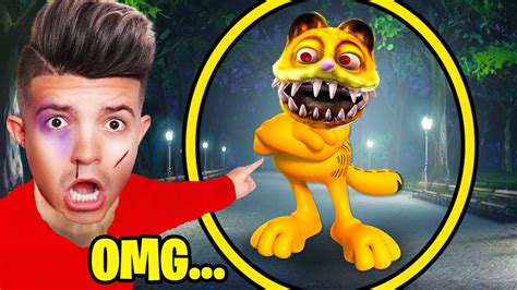 6 YouTubers Who Caught HAUNTED GARFIELD EXE On CAMERA Preston