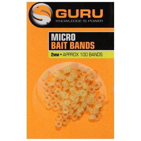 Guru Micro Bait Bands 2Mm Hareco Hengelsport