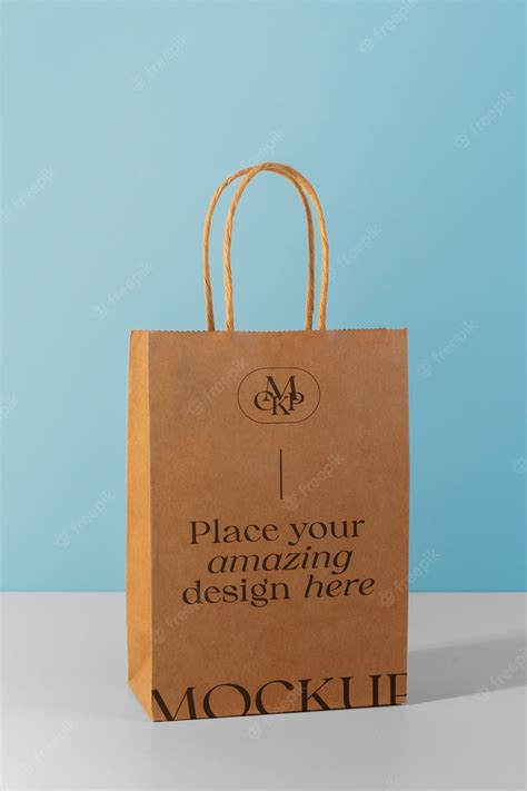 Premium Psd Paper Bag Mockup