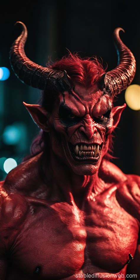 Demonic Gay Devil Beast Stable Diffusion Online