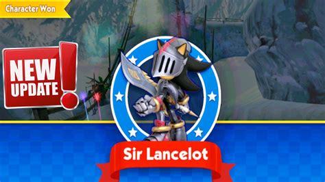 Sonic Dash Racing Game Sir Lancelot Shadow New Runner Event All