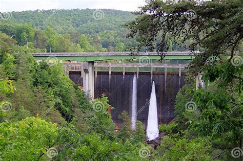 Tallulah Falls Dam And Gorge Stock Image Image Of Georgia River