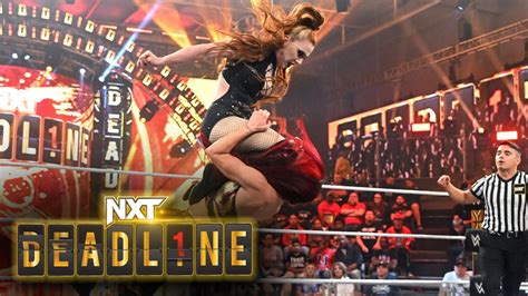 Alba Fyre And Isla Dawn Rule The Skies Nxt Deadline Wwe Network