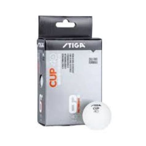 SET DE 6 PELOTAS BLANCA DE PING PONG STIGA Sears Guatemala