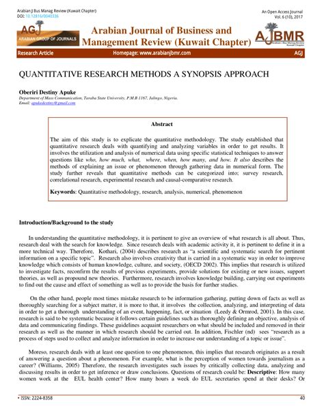 Essay On Qualitative And Quantitative Research Methods