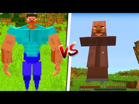 VILLAGER GIGANTE OU STEVE MAROMBA NO MINECRAFT YouTube