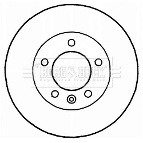 Solid Brake Discs Pair For Nissan Interstar X62B DCi 135 305mm Set Borg