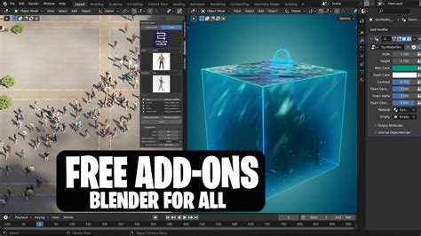 Insane Free Blender Addons For 2023 Youtube