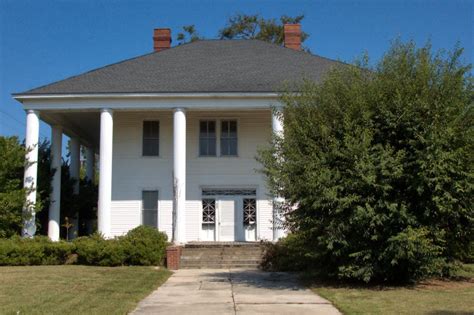 Neoclassical Revival House Pelham Vanishing Georgia Photographs By