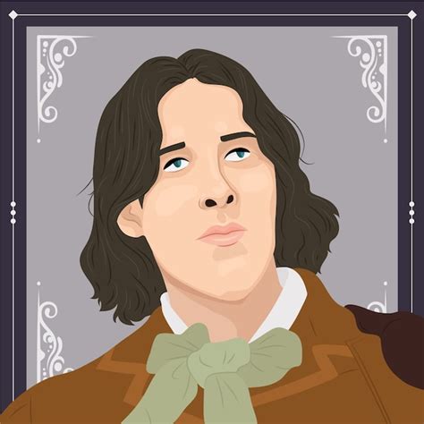 Free Vector Hand Drawn Oscar Wilde Illustration