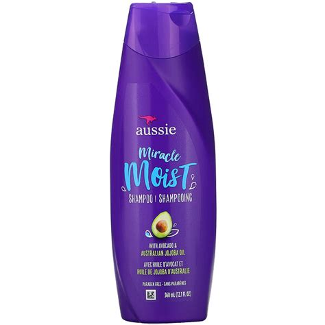 Aussie Miracle Moist Shampoo Avocado Australian Jojoba Oil 12 1