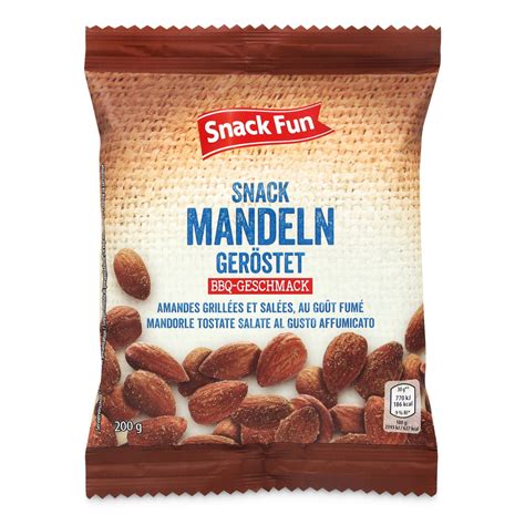 Snack Fun Ger Stete Mandeln Bbq Hofer