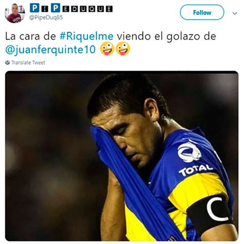 Por Qué La Perla De Juanfer Quintero Ante Racing Transformó A Riquelme En Meme Infobae