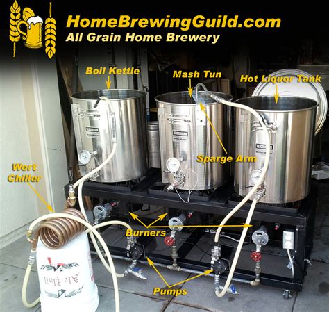 The All Grain Home Brewing Process