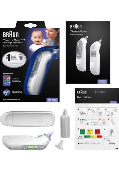 Braun Oor Koortsthermometer Thermoscan® 7 Oorthermometer Met Age