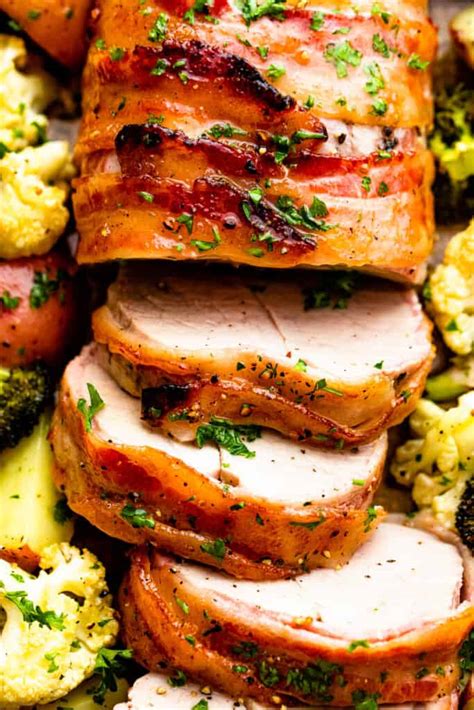 Bacon Wrapped Pork Tenderloin Recipe Diethood