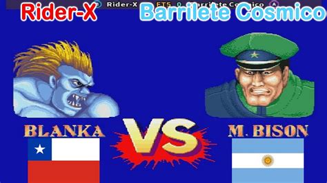 Street Fighter II Champion Edition Rider X Vs Barrilete Cosmico FT5