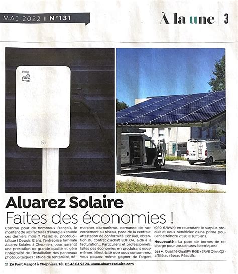 Ils Parlent De Nous Alvarez Solaire