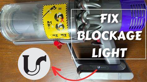 How To Fix Blockage Light On Dyson Vacuum YouTube