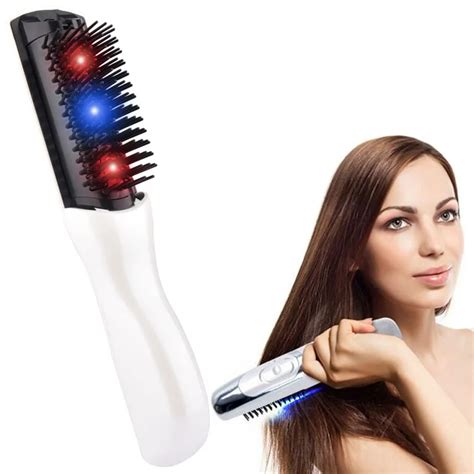 Electric Infrared Laser Hair Brush Massage Comb Stop Hair Loss Hair Growth Therapy Vibration