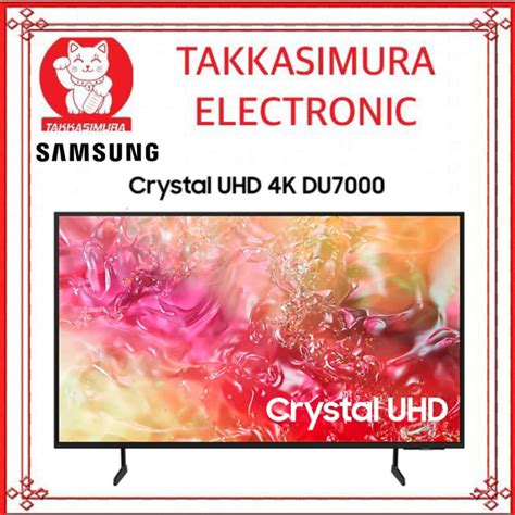 Jual Samsung 55du7000 Crystal Uhd 4k Tizen Os Smart Tv 55 Inch