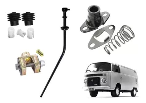 Kit Reparo Alavanca Cambio Trambulador Vw Kombi 84 85 86 87