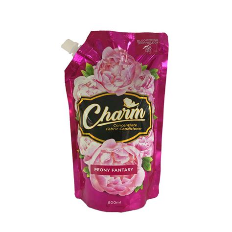 Charm Fabcon Pink Peony Fantasy 800ml Citimart