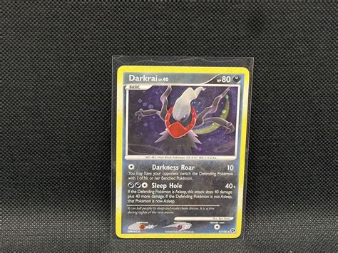 Darkrai 4 106 Holo Rare Great Encounters 2008 LP EBay