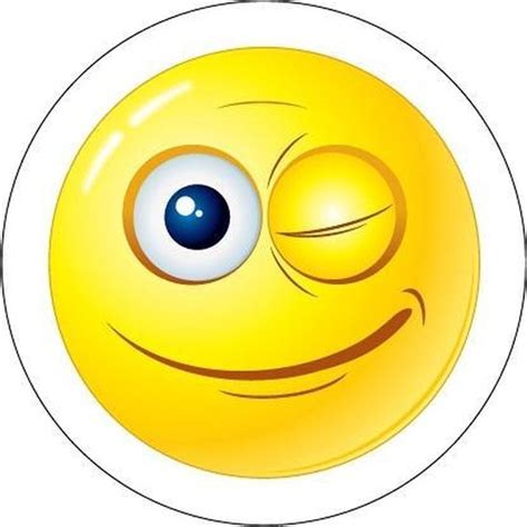 bol.com | Knipoog Smiley sticker type 9