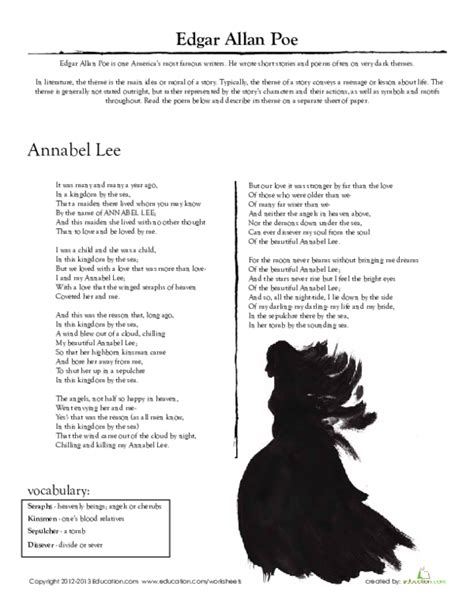 Pdf Annabel Lee