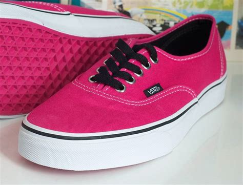 Hot Pink Vans Vans Girly Shoes Pink Vans