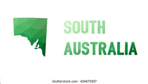 Simplified Map Of Australia Divided Into States And Green 45 OFF