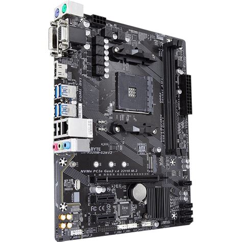 Материнская плата GIGABYTE GA-A320M-S2H V2 - в интернет-магазине ...