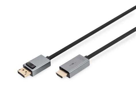 Digitus DIGITUS Câble adaptateur DisplayPort 4K DP HDMI type A DB