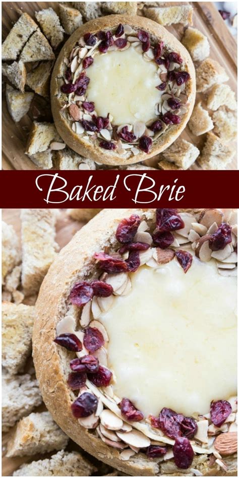 Easy Baked Brie Recipe Girl