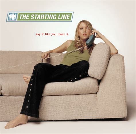 The Starting Line Say It Like You Mean It Blue Vinyl Discogs