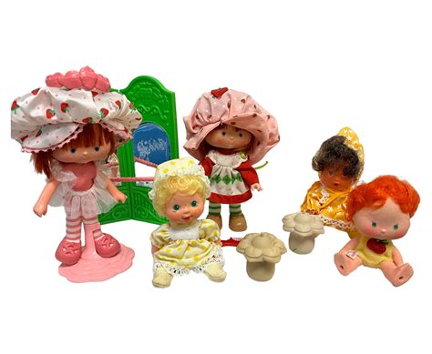 Lot Strawberry Shortcake Berry Baby Dolls