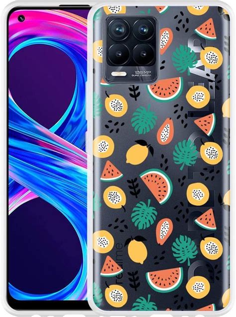 Realme 8 Pro Hoesje Tropical Fruit Designed By Cazy Bol