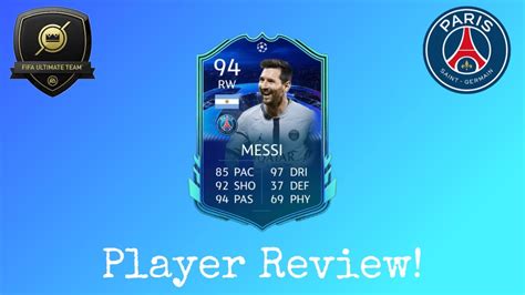 Rttk Lionel Messi Player Review Fifa Ultimate Team Youtube