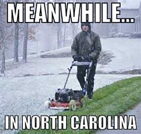 North South Snow Meme