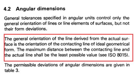 Angular Tolerance In Iso 2768 1 For Sheet Metal Process Drafting