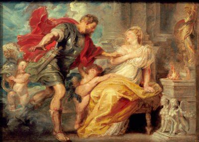 Mars And Rhea Silvia By Peter Paul Rubens Fine Art Print