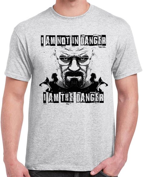 Herren T Shirt I Am Danger Breaking Bad Style Lustige Shirts Fun Shirt