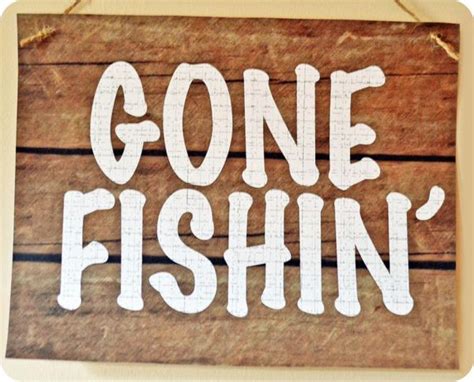 Free Printable Gone Fishing Sign - Free Printable