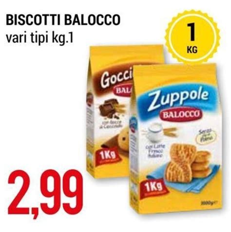 Offerta Balocco Biscotti Vari Tipi Kg 1 Nel Volantino Di Hardis